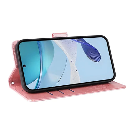 For Realme C75 / 14x 5G Case Butterfly Floral Imprint Wallet Stand Leather Phone Cover