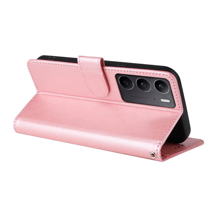 For Realme C75 / 14x 5G Case Butterfly Floral Imprint Wallet Stand Leather Phone Cover