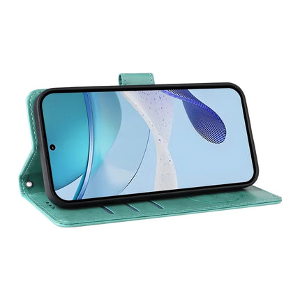 For Realme C75 / 14x 5G Case Butterfly Floral Imprint Wallet Stand Leather Phone Cover