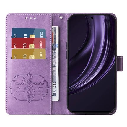 For Oppo Reno13 Pro 5G Case Butterfly Floral Imprint Wallet Stand Leather Phone Cover