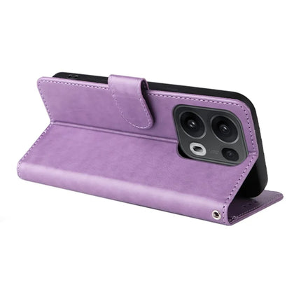 For Oppo Reno13 Pro 5G Case Butterfly Floral Imprint Wallet Stand Leather Phone Cover