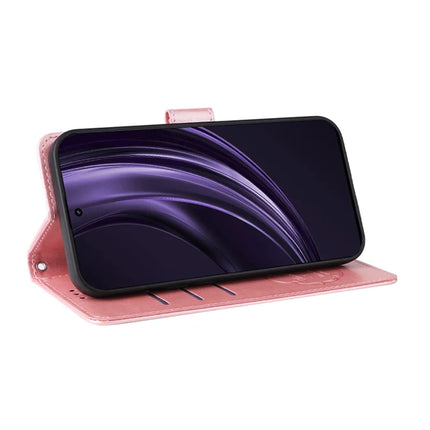 For Realme 13+ 5G / 13 Pro 5G (China) Case Butterfly Floral Imprint Wallet Stand Leather Phone Cover