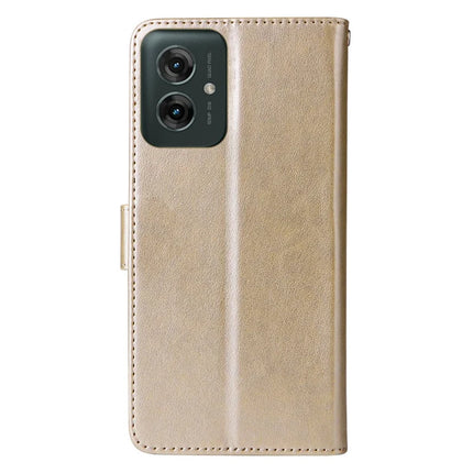 For Motorola Moto G55 5G Case Butterfly Floral Imprint Wallet Stand Leather Phone Cover