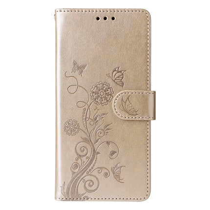 Leather Case For OnePlus 13R 5G  /  Ace 5 5G  /  Ace 5 Pro 5G Butterfly Floral Imprint Wallet Stand Cover