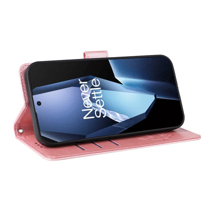 Leather Case For OnePlus 13R 5G  /  Ace 5 5G  /  Ace 5 Pro 5G Butterfly Floral Imprint Wallet Stand Cover