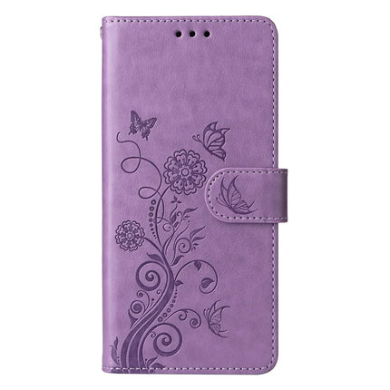 Leather Case For OnePlus 13R 5G  /  Ace 5 5G  /  Ace 5 Pro 5G Butterfly Floral Imprint Wallet Stand Cover