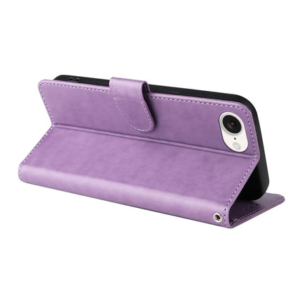 For iPhone 16e Case Butterfly Floral Imprint Wallet Stand Leather Phone Cover