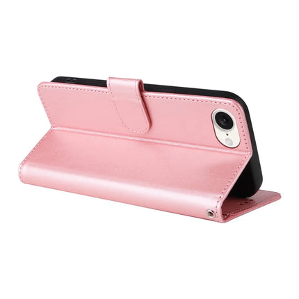 For iPhone 16e Case Butterfly Floral Imprint Wallet Stand Leather Phone Cover