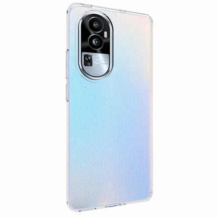 10Pcs  /  Pack Clear Case for Oppo Reno10 5G (Global) / Reno10 Pro 5G (Global)	Watermark Free TPU Protective Phone Cover