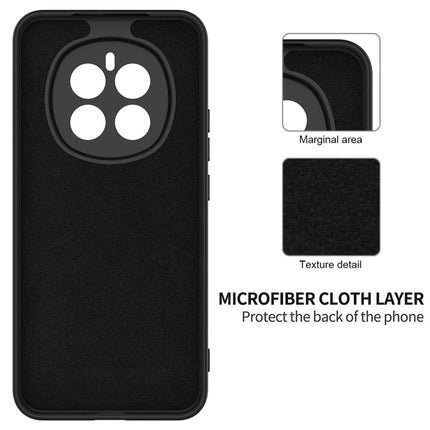 For Honor Magic7 5G Liquid Silicone Case Phone Back Cover with Hand Strap