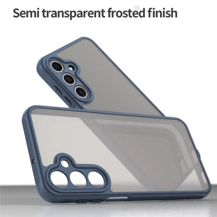 For Samsung Galaxy A16 5G / A16 4G Phone Case Drop Proof Airbags Frosted Translucent PC + TPU Back Cover