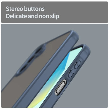 For Samsung Galaxy A16 5G / A16 4G Phone Case Drop Proof Airbags Frosted Translucent PC + TPU Back Cover