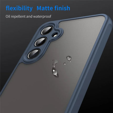 For Samsung Galaxy A16 5G / A16 4G Phone Case Drop Proof Airbags Frosted Translucent PC + TPU Back Cover