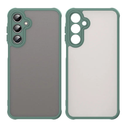 For Samsung Galaxy A16 5G / A16 4G Phone Case Drop Proof Airbags Frosted Translucent PC + TPU Back Cover