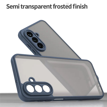 For Samsung Galaxy A26 5G Phone Case Drop Proof Airbags Frosted Translucent PC + TPU Back Cover