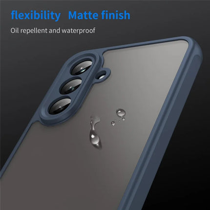 For Samsung Galaxy A26 5G Phone Case Drop Proof Airbags Frosted Translucent PC + TPU Back Cover
