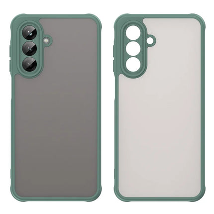 For Samsung Galaxy A26 5G Phone Case Drop Proof Airbags Frosted Translucent PC + TPU Back Cover