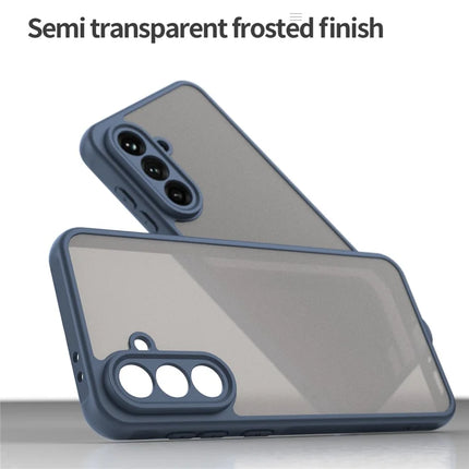 For Samsung Galaxy A36 5G Phone Case Drop Proof Airbags Frosted Translucent PC + TPU Back Cover