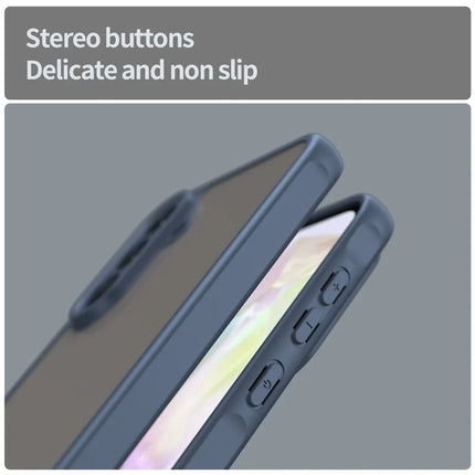 For Samsung Galaxy A36 5G Phone Case Drop Proof Airbags Frosted Translucent PC + TPU Back Cover