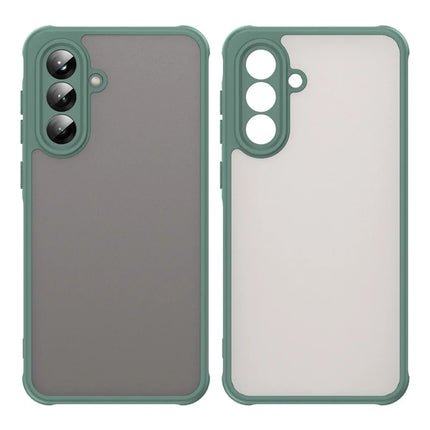 For Samsung Galaxy A36 5G Phone Case Drop Proof Airbags Frosted Translucent PC + TPU Back Cover