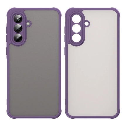For Samsung Galaxy A36 5G Phone Case Drop Proof Airbags Frosted Translucent PC + TPU Back Cover