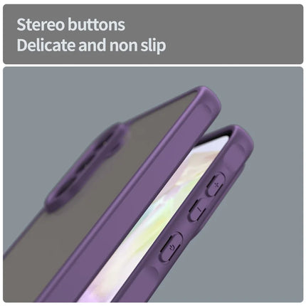 For Samsung Galaxy A36 5G Phone Case Drop Proof Airbags Frosted Translucent PC + TPU Back Cover