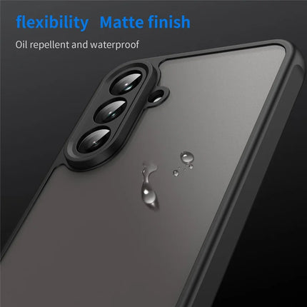 For Samsung Galaxy A56 5G Phone Case Drop Proof Airbags Frosted Translucent PC + TPU Back Cover