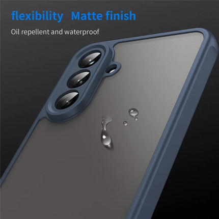 For Samsung Galaxy A56 5G Phone Case Drop Proof Airbags Frosted Translucent PC + TPU Back Cover