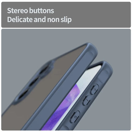For Samsung Galaxy A55 5G Phone Case Drop Proof Airbags Frosted Translucent PC + TPU Back Cover