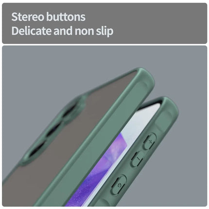 For Samsung Galaxy A55 5G Phone Case Drop Proof Airbags Frosted Translucent PC + TPU Back Cover