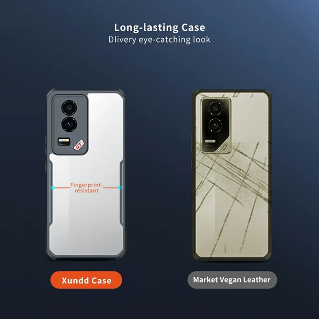 XUNDD For Honor GT Case Dropproof TPU + Acrylic Clear Back Phone Cover