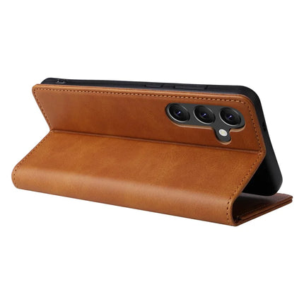 For Samsung Galaxy A26 5G Case RFID Blocking PU Leather Phone Wallet Cover
