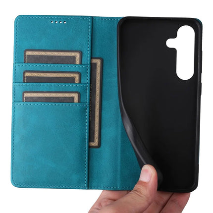 For Samsung Galaxy A26 5G Case RFID Blocking PU Leather Phone Wallet Cover