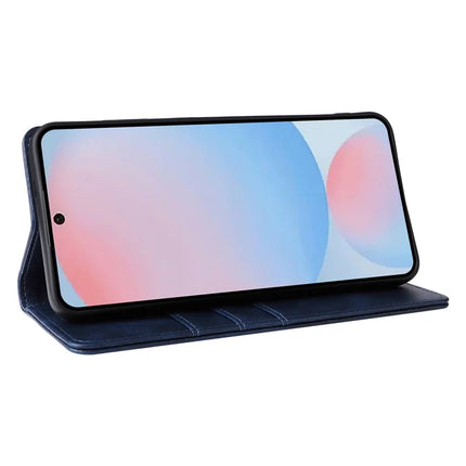 For Samsung Galaxy A56 5G Case RFID Blocking PU Leather Phone Wallet Cover