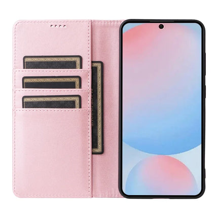 For Samsung Galaxy A56 5G Case RFID Blocking PU Leather Phone Wallet Cover