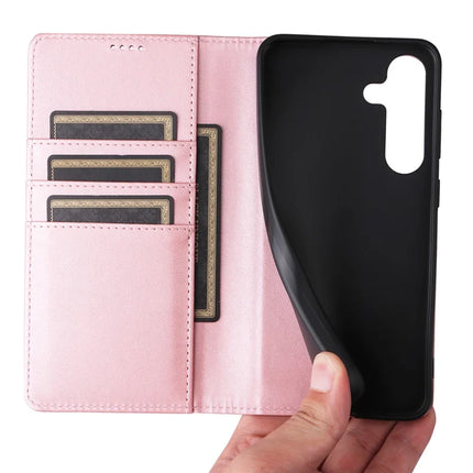 For Samsung Galaxy A56 5G Case RFID Blocking PU Leather Phone Wallet Cover