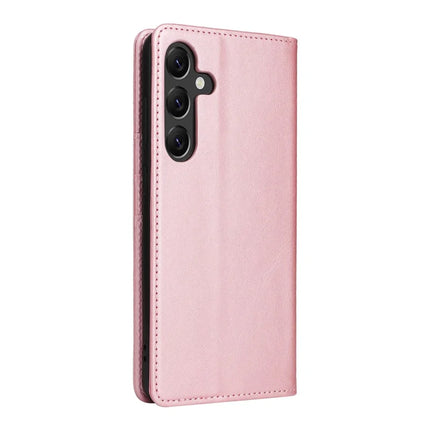 For Samsung Galaxy A56 5G Case RFID Blocking PU Leather Phone Wallet Cover