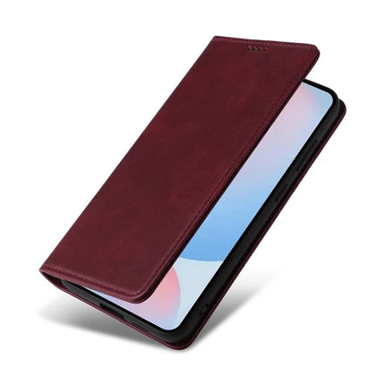 For Samsung Galaxy A56 5G Case RFID Blocking PU Leather Phone Wallet Cover