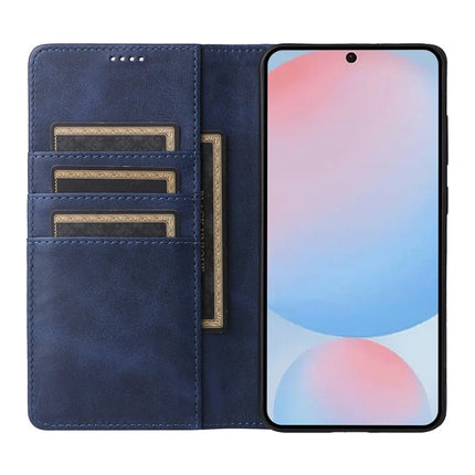 For Samsung Galaxy A56 5G Case RFID Blocking PU Leather Phone Wallet Cover