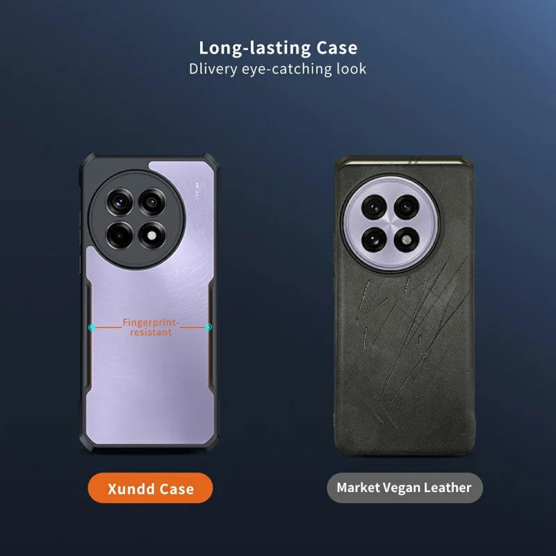 ShopCaseCart Premium Quality OnePlus Ace 5 5G / 5 Pro 5G Protective cover Dropproof TPU + Acrylic Clear Back Phone Guard