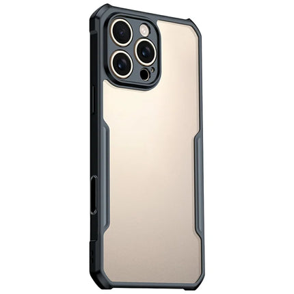 XUNDD For iPhone 16 Pro Max Case with Camera Touch Control Button TPU + PC Back Cover
