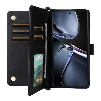 For Asus Zenfone 12 Ultra 5G Case with Shoulder Strap Wallet Leather Phone Cover