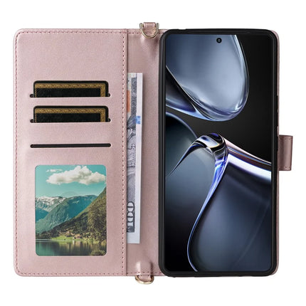 For Asus Zenfone 12 Ultra 5G Case with Shoulder Strap Wallet Leather Phone Cover