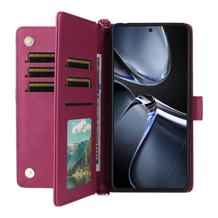 For Asus Zenfone 12 Ultra 5G Case with Shoulder Strap Wallet Leather Phone Cover