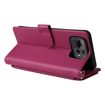 For Asus Zenfone 12 Ultra 5G Case with Shoulder Strap Wallet Leather Phone Cover
