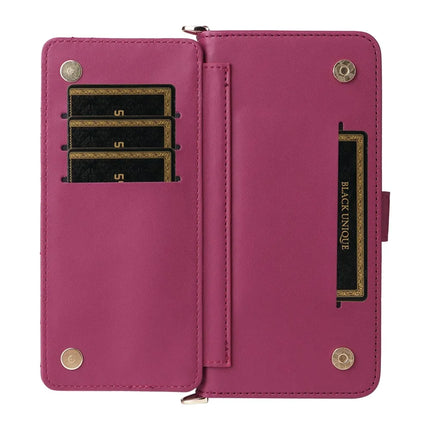 For Asus Zenfone 12 Ultra 5G Case with Shoulder Strap Wallet Leather Phone Cover