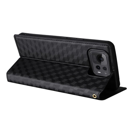 For Asus Zenfone 12 Ultra 5G Case Wallet Rhombus Imprinted Leather Phone Cover