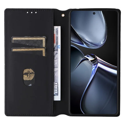 For Asus Zenfone 12 Ultra 5G Case Wallet Rhombus Imprinted Leather Phone Cover