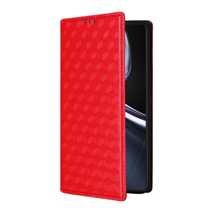 For Asus Zenfone 12 Ultra 5G Case Wallet Rhombus Imprinted Leather Phone Cover