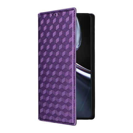 For Asus Zenfone 12 Ultra 5G Case Wallet Rhombus Imprinted Leather Phone Cover